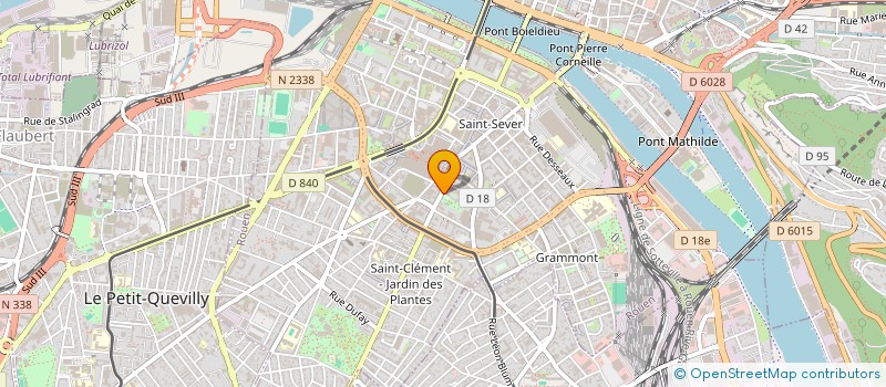 localisation de l'entreprise GUIMMO à ROUEN