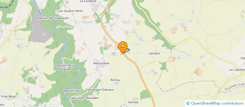 localisation de l'entreprise GUIMON  SAINT-CLET