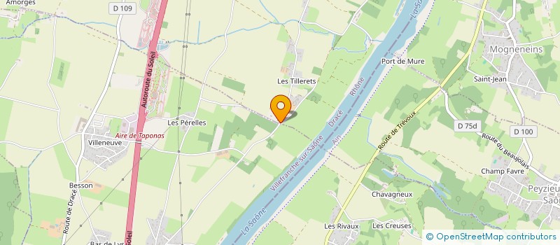 localisation de l'entreprise GUIN'ELEC  DRACE