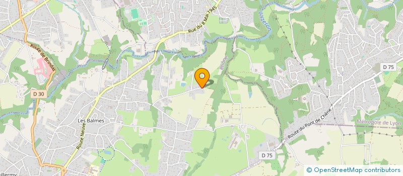 localisation de l'entreprise GUINAND DU MOULIN  BRINDAS