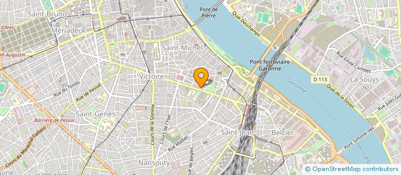 localisation de l'entreprise GUINCHO  BORDEAUX