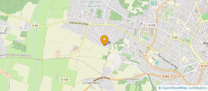 localisation de l'entreprise GUINCHS  SAINT-GEORGES-SUR-BAULCHE