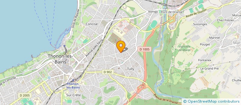 localisation de l'entreprise GUINEE DEVELOPPEMENT DURABLE à THONON-LES-BAINS