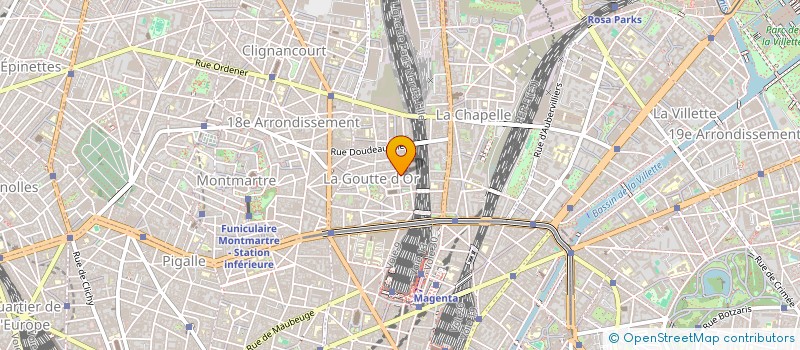 localisation de l'entreprise GUINEE EUROPE SERVICES  PARIS