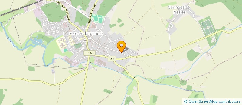 localisation de l'entreprise GUINELEC à VILLERS AGRON AIGUIZY