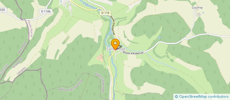 localisation de l'entreprise GUINET ALEXANDRE à VILLARS-SANTENOGE