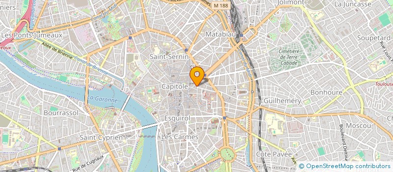 localisation de l'entreprise GUINET GROUP  TOULOUSE