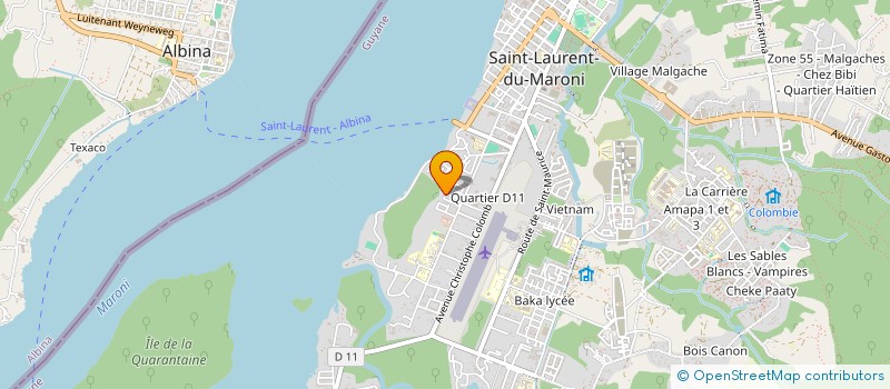 localisation de l'entreprise GUINGAMP à SAINT-LAURENT-DU-MARONI