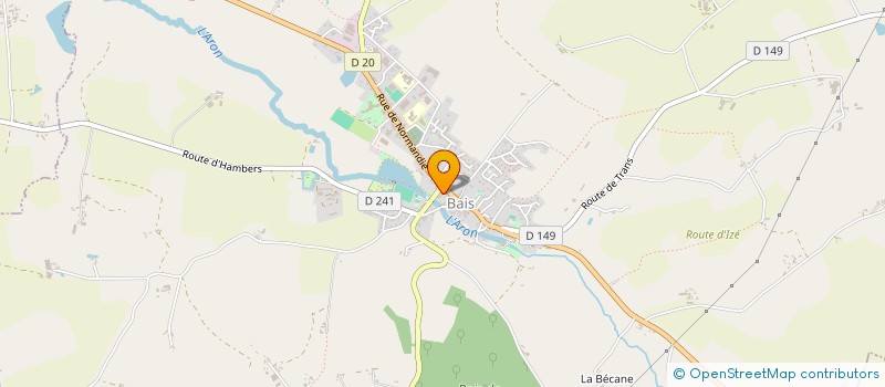 localisation de l'entreprise GUINGUETTE & CO  BAIS