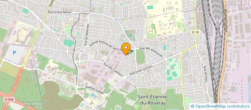 localisation de l'entreprise GUINGUETTE PDA  SAINT-ETIENNE-DU-ROUVRAY