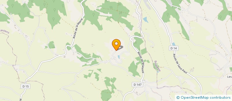 localisation de l'entreprise GUINOIS' ART  SAINT-GAUZENS