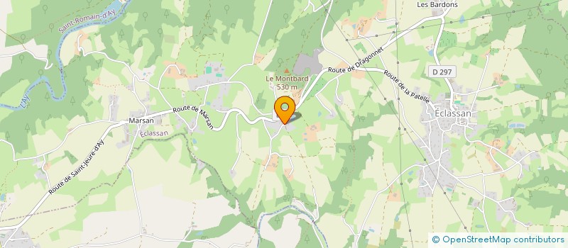 localisation de l'entreprise GUINOT  ECLASSAN