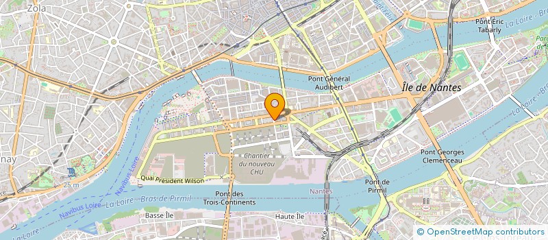 localisation de l'entreprise GUINSIGHT  NANTES