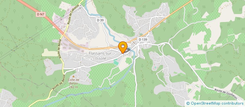 localisation de l'entreprise GUIOL CONSTRUCTIONS  FLASSANS-SUR-ISSOLE