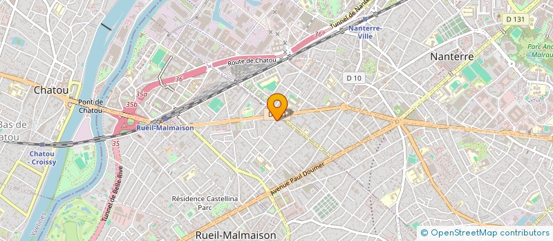 localisation de l'entreprise GUIONIS à RUEIL-MALMAISON