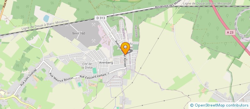 localisation de l'entreprise GUIOT DANIEL &  RENAUX CHRISTIAN à WALLERS