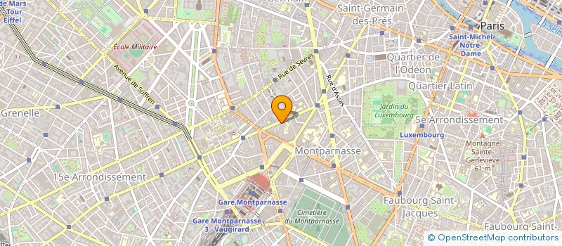 localisation de l'entreprise GUIOT JEAN ET THOMAS BERNARD à PARIS