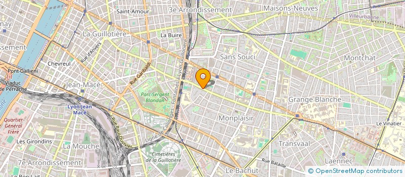 localisation de l'entreprise GUIPA à LYON