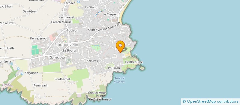 localisation de l'entreprise GUIPANOU  PLOUGONVELIN