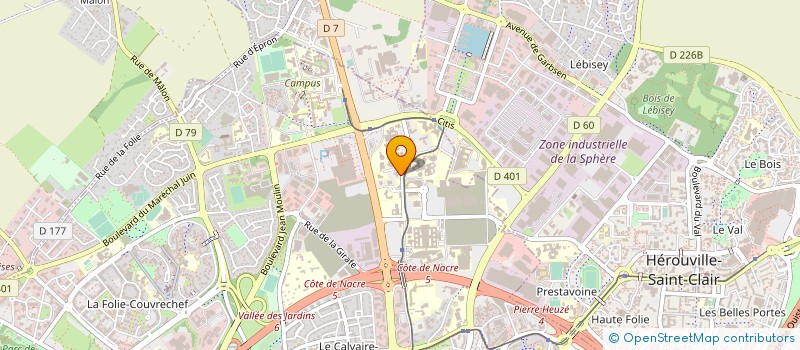 localisation de l'entreprise GUIPIC à CAEN