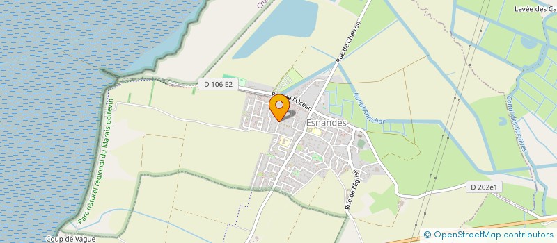 localisation de l'entreprise GUIPROXI à ESNANDES