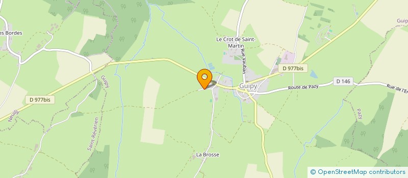 localisation de l'entreprise GUIPYTAXI à GUIPY
