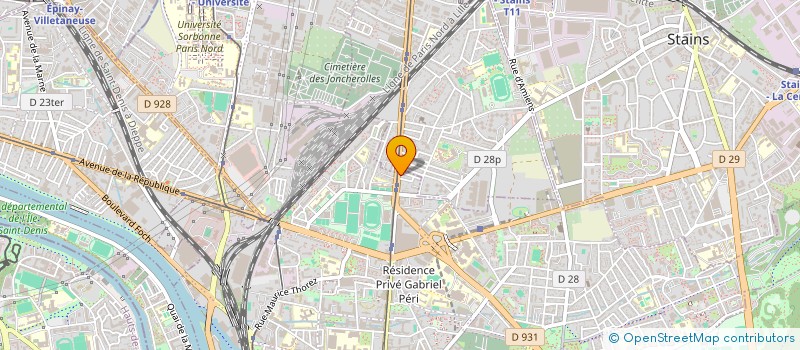 localisation de l'entreprise GUIRAND-FIGARO  SAINT-DENIS