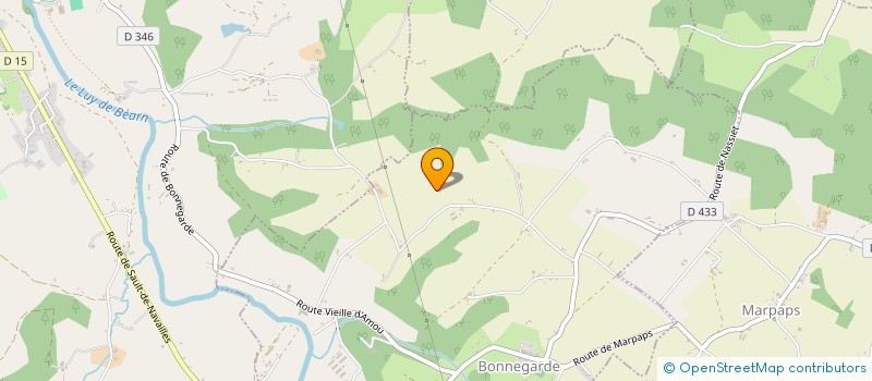 localisation de l'entreprise GUIRAOUTOUN  BONNEGARDE