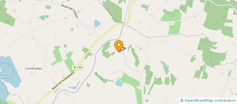 localisation de l'entreprise GUIRAUD  PINEL-HAUTERIVE