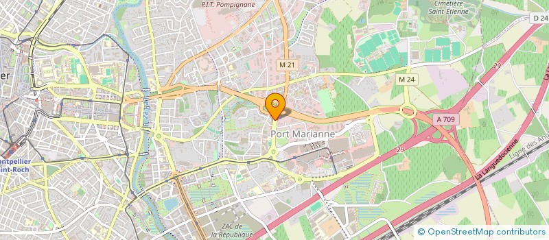 localisation de l'entreprise GUIRAUDON AMENAGEMENT à MONTPELLIER