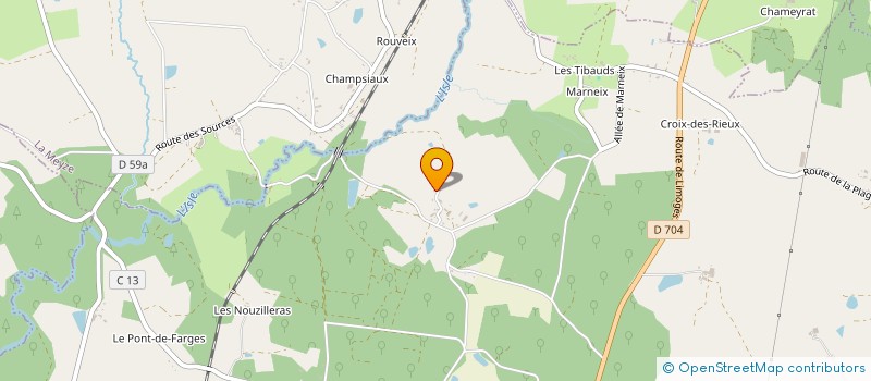 localisation de l'entreprise GUIRAUDOU FAIT TOUT à SAINT-YRIEIX-LA-PERCHE