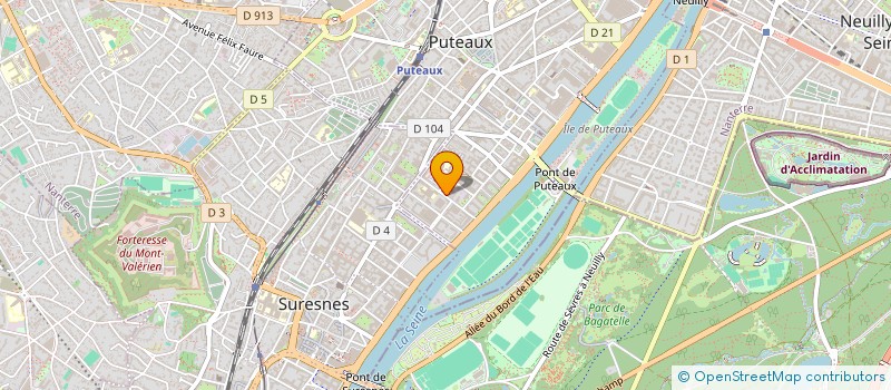 localisation de l'entreprise GUIRODIS à PUTEAUX