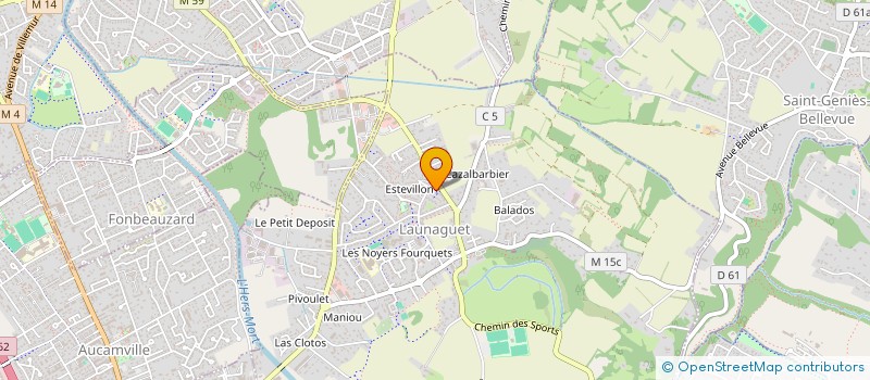 localisation de l'entreprise GUIROV à LAUNAGUET
