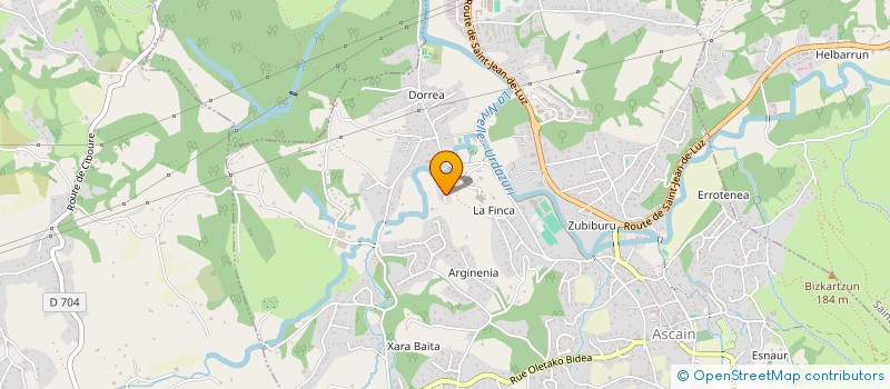 localisation de l'entreprise GUIRRIEC ETA SEMEA à ASCAIN