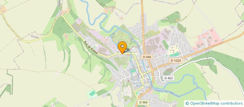 localisation de l'entreprise GUIS' ARTS à GUISE