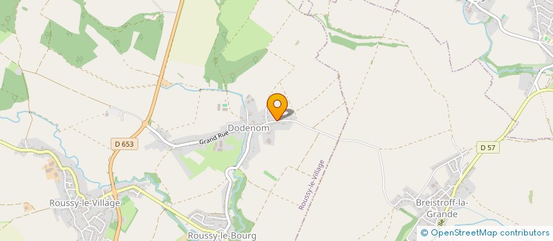 localisation de l'entreprise GUISAL  ROUSSY-LE-VILLAGE