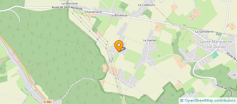 localisation de l'entreprise GUISAN  SAINTE-MARGUERITE-SUR-DUCLAIR