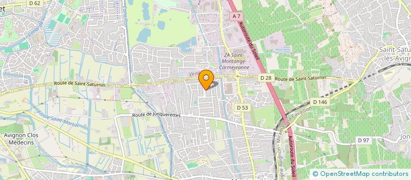 localisation de l'entreprise GUISANE  MORIERES LES AVIGNON