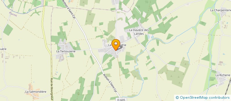 localisation de l'entreprise GUISANTIMI  SAINT-HILAIRE-DE-CHALEONS