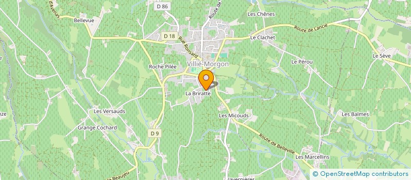 localisation de l'entreprise GUISE  VILLIE-MORGON