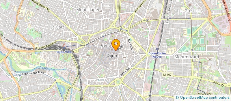 localisation de l'entreprise GUISENCE à DIJON