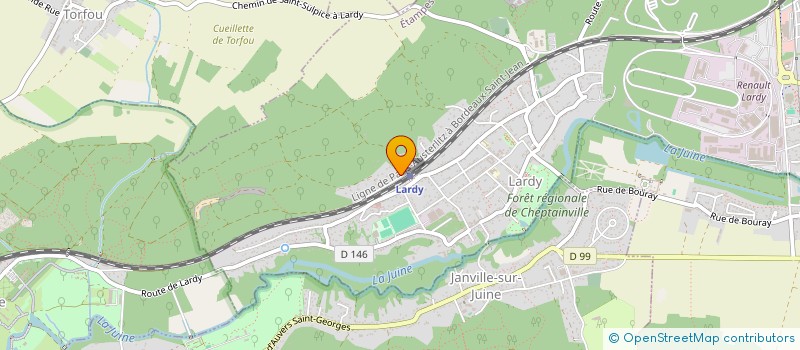 localisation de l'entreprise GUISI IMMOBILIER à LARDY