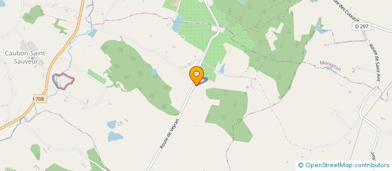 localisation de l'entreprise GUISIANO  CAUBON-SAINT-SAUVEUR