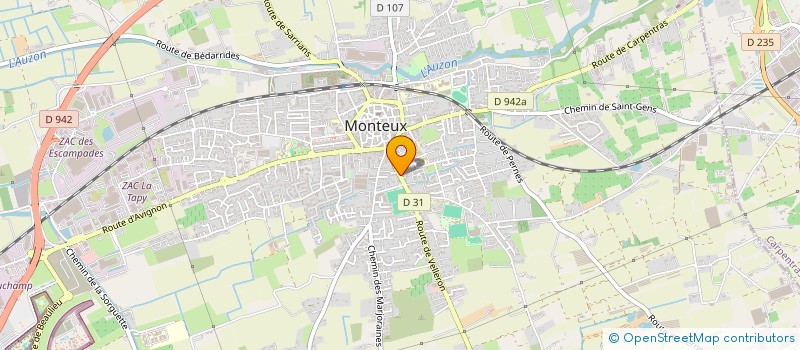 localisation de l'entreprise GUISS ET LE MAIGNAN à MONTEUX