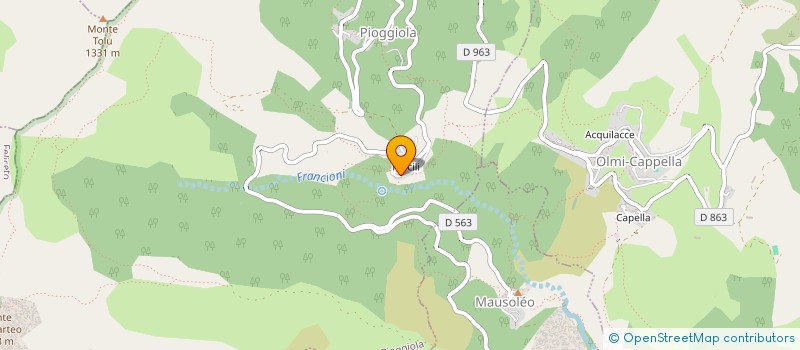localisation de l'entreprise GUISSANI CACCIA DEMAQUISAGE ELAGAGE à PIOGGIOLA