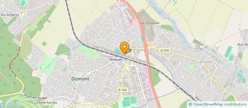 localisation de l'entreprise GUIT'ART VILLAGE  DOMONT