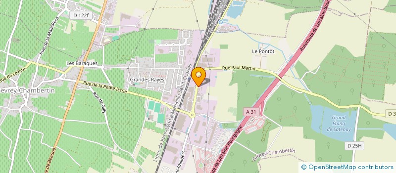 localisation de l'entreprise GUIT'S INVEST  GEVREY-CHAMBERTIN