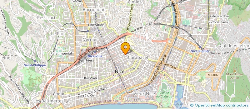 localisation de l'entreprise GUITAR MANIAC à NICE