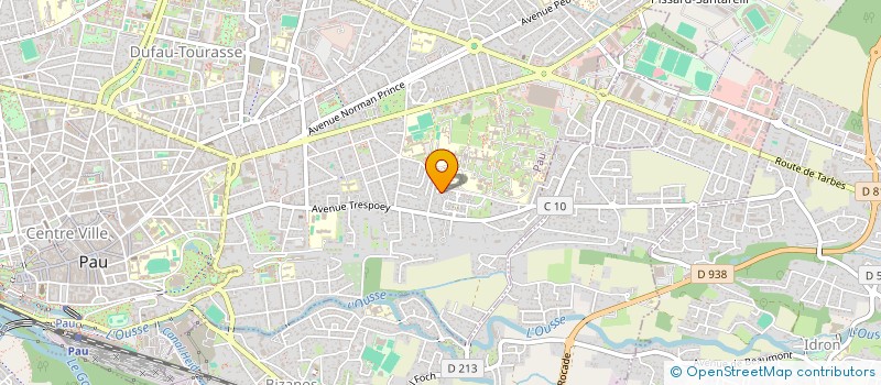 localisation de l'entreprise GUITAR MASTER à PAU