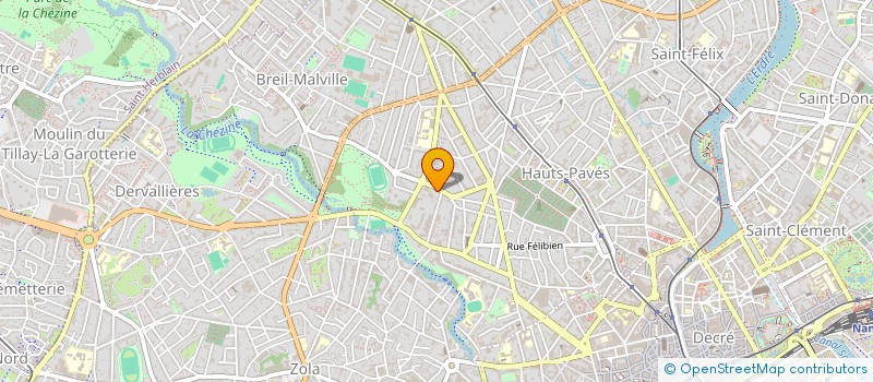 localisation de l'entreprise GUITAR'SHOP à NANTES